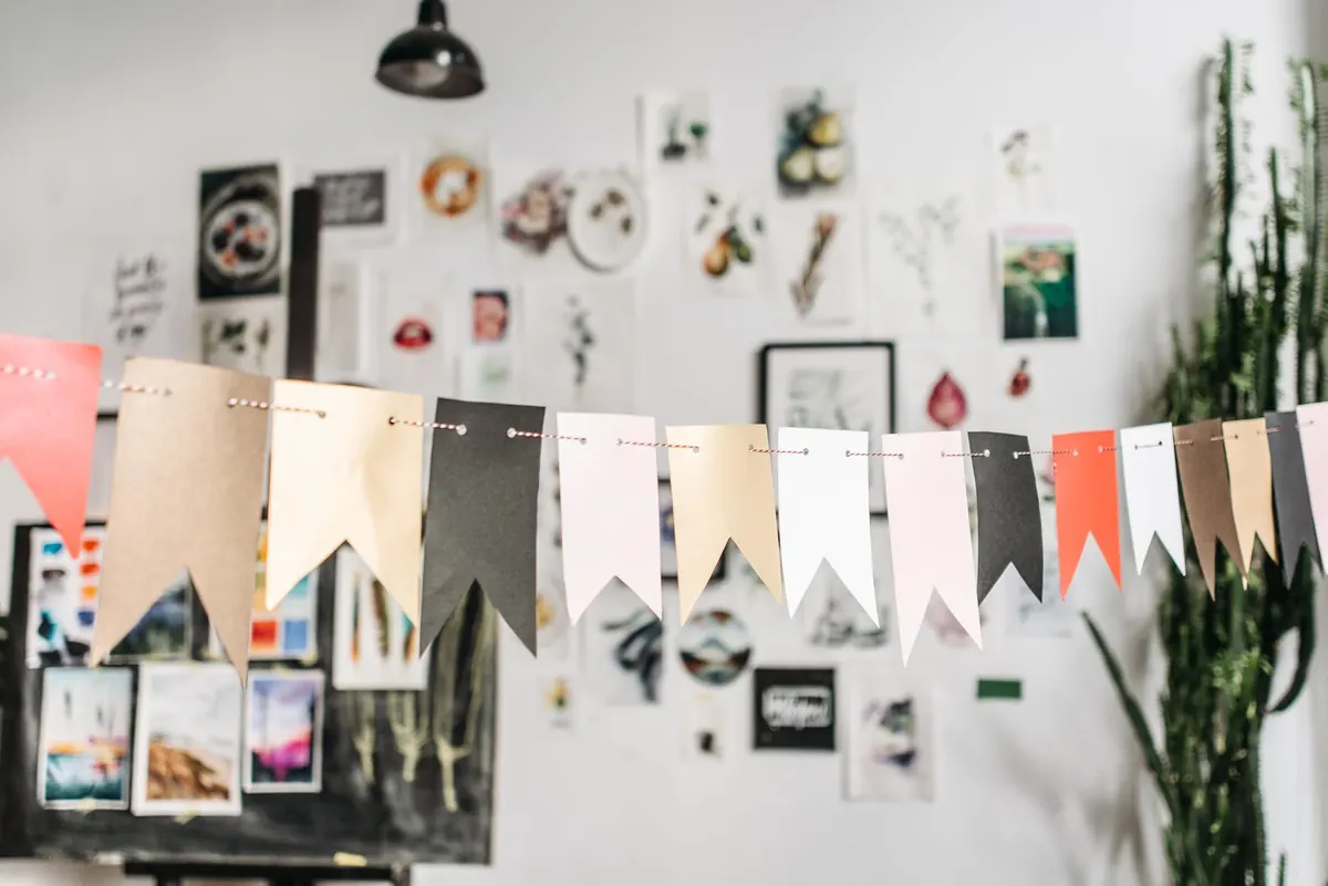 Beginner's Guide to Hanging Bunting Without Damaging Walls